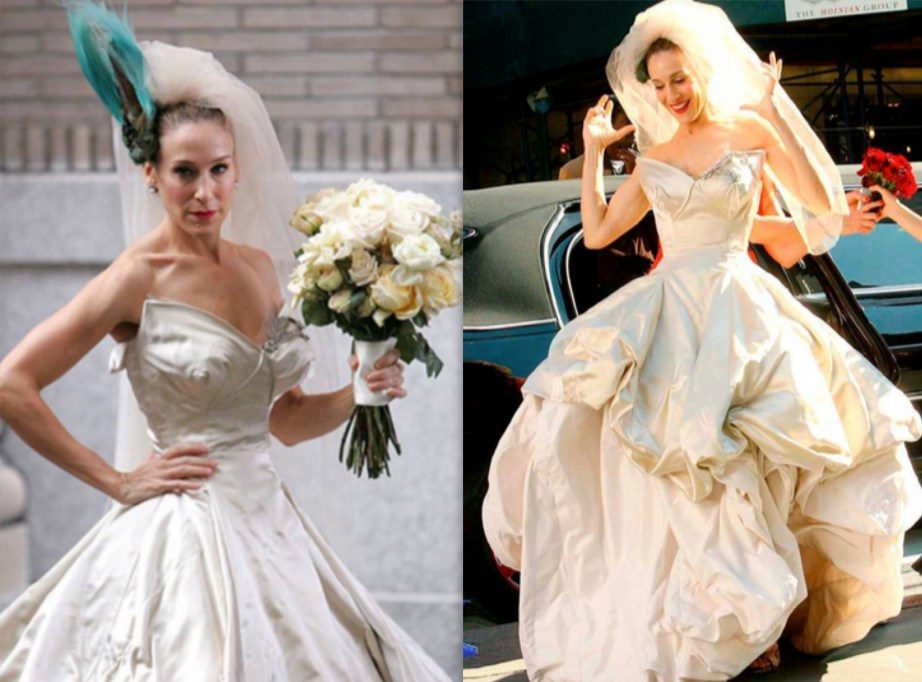 Os dez vestidos de noiva mais icônicos do cinema