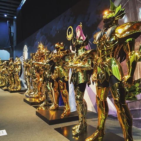 CCXP 2016 trará exposição das doze Armaduras de Ouro dos Cavaleiros do Zodíaco