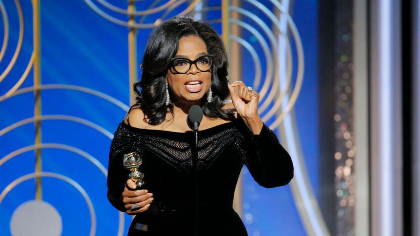 Leia na íntegra o discurso de Oprah no Globo de Ouro