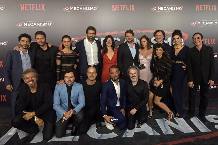 Netflix organiza festa de lançamento da série O Mecanismo